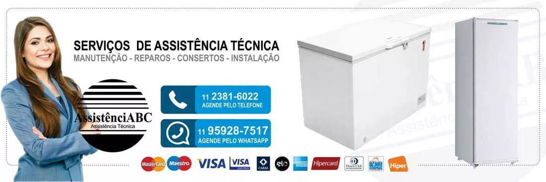 Assistência técnica Freezer