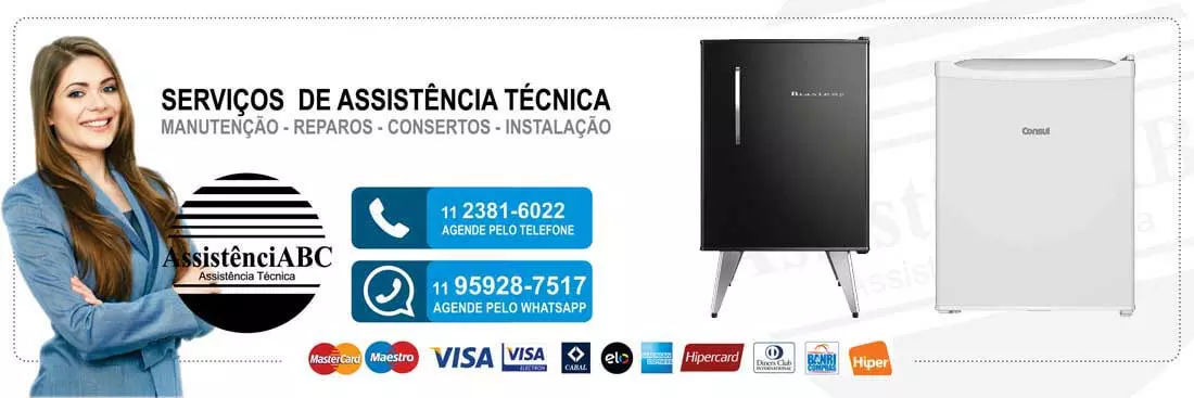 Assistência técnica Frigobar