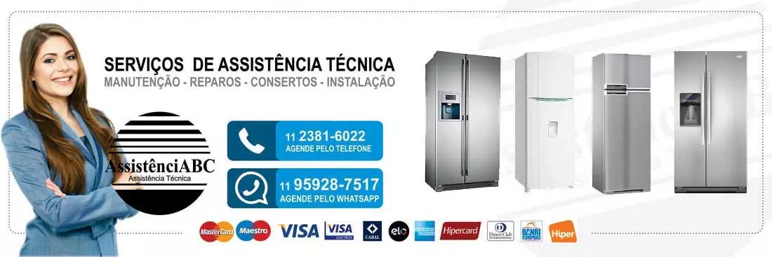 Assistência técnica Geladeira