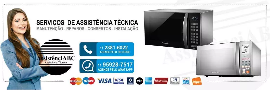 Assistência técnica Microondas
