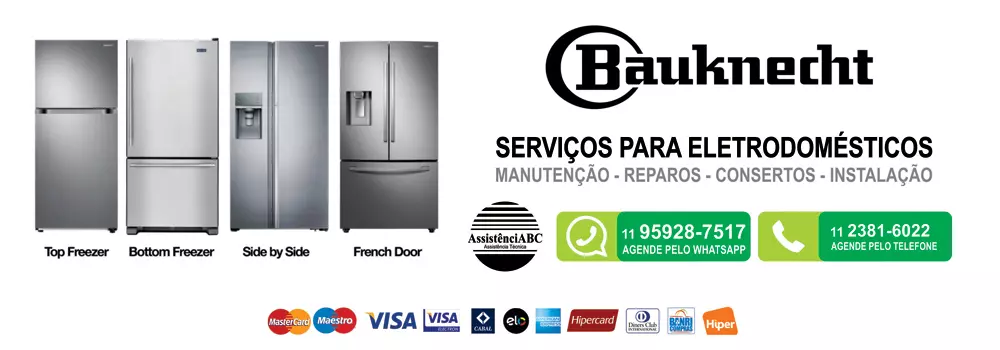 Assistência técnica Bauknecht para refrigeradores