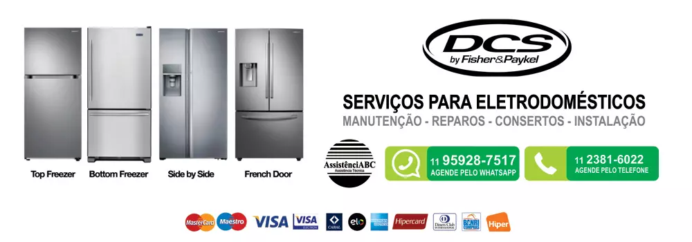 Assistência técnica DCS para refrigeradores