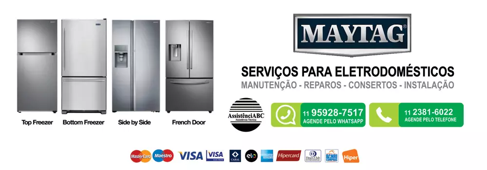 Assistência técnica Maytag para refrigeradores