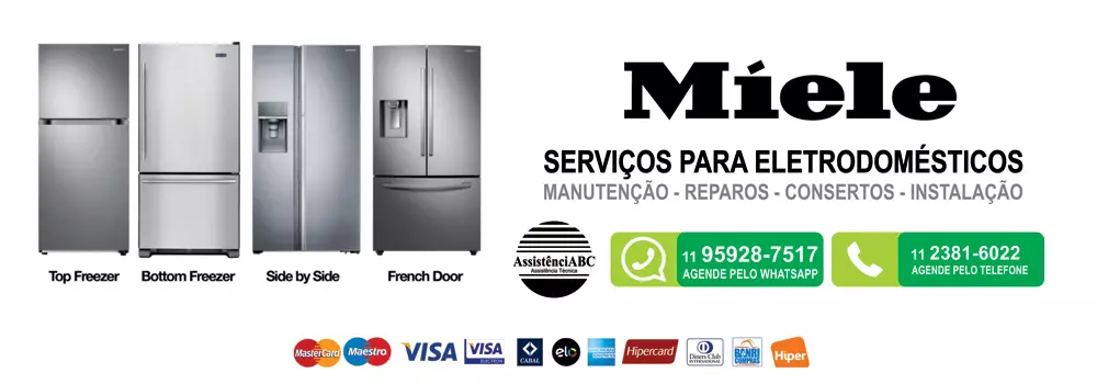 Assistência técnica Miele para refrigeradores