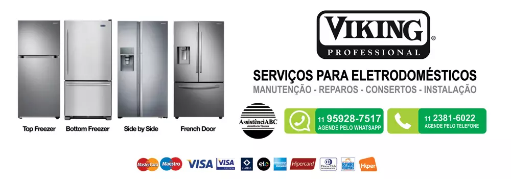 Assistência técnica Viking para refrigeradores
